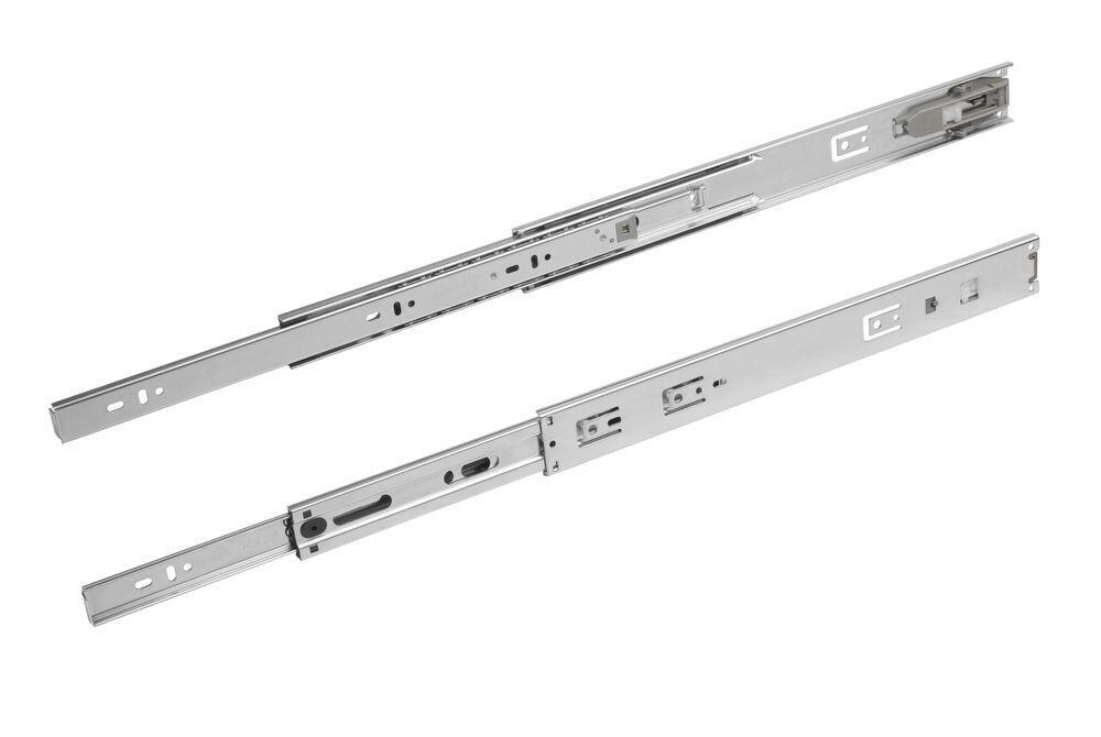 Corrediça de Toque 50cm 45kg Zincada Zamar
