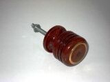 Puxador Zamar Mogno 34mm com Anel