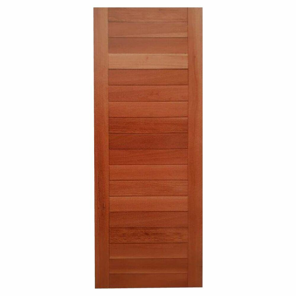 Porta de Abrir Madeira Eucalipto Madecen PAN18E 2,1x0,8m
