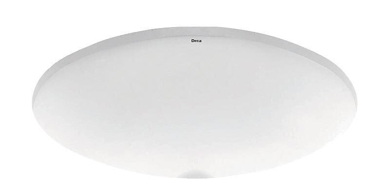Cuba para Banheiro de Embutir Oval 49x36 Branco Gelo L.37.17 Deca