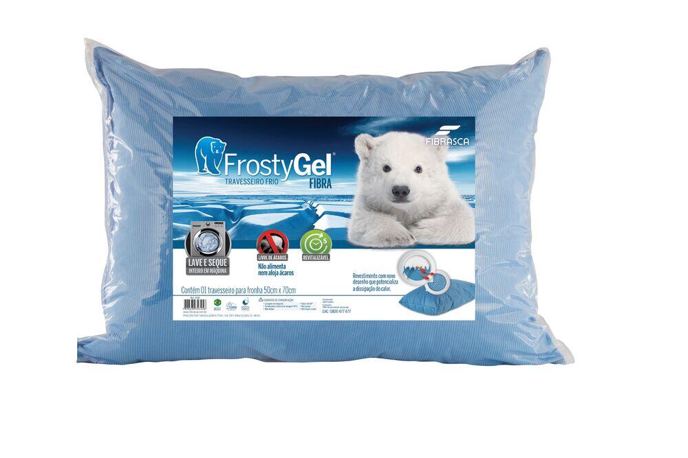 Travesseiro FrostyGel 50x70cm Fibrasca