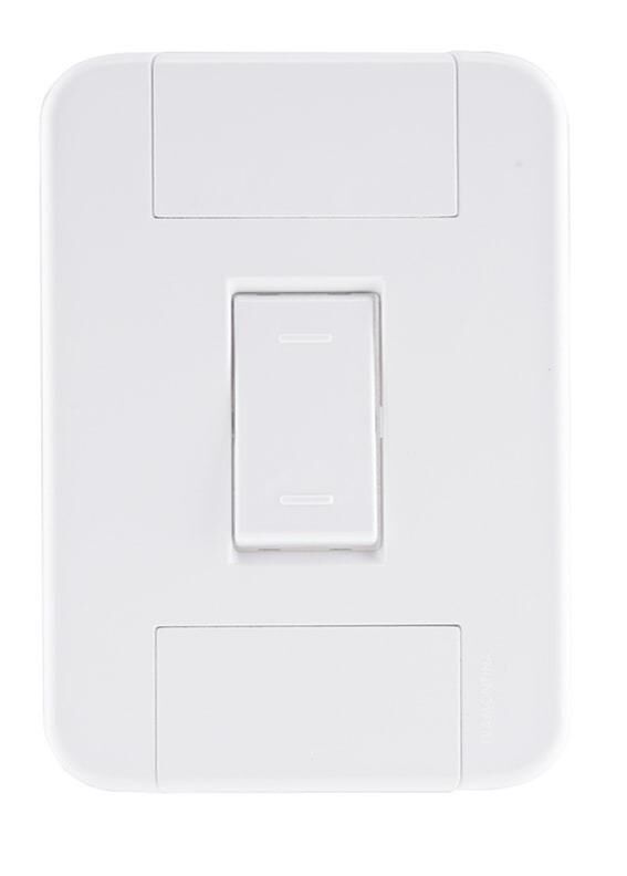 Conjunto Interruptor Tablet 1 Módulo Paralelo 10A Branco Tramontina
