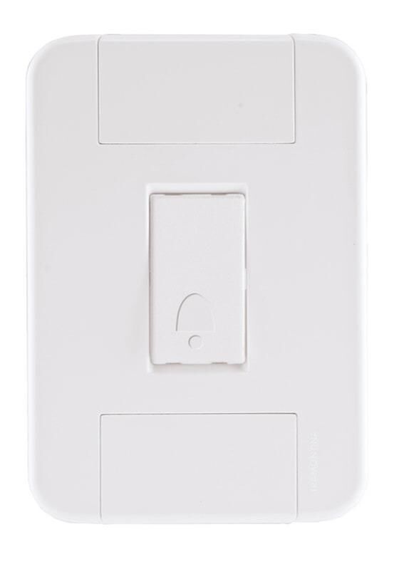Conjunto Pulsador Campainha Tablet 10A Branco Tramontina