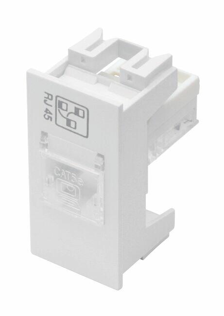Módulo Tomada RJ45 Habitat Branco Fame