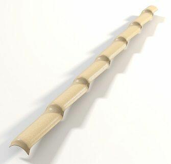 Capa Lateral PVC Tubozan Plan 9x140cmx3mm Marfim