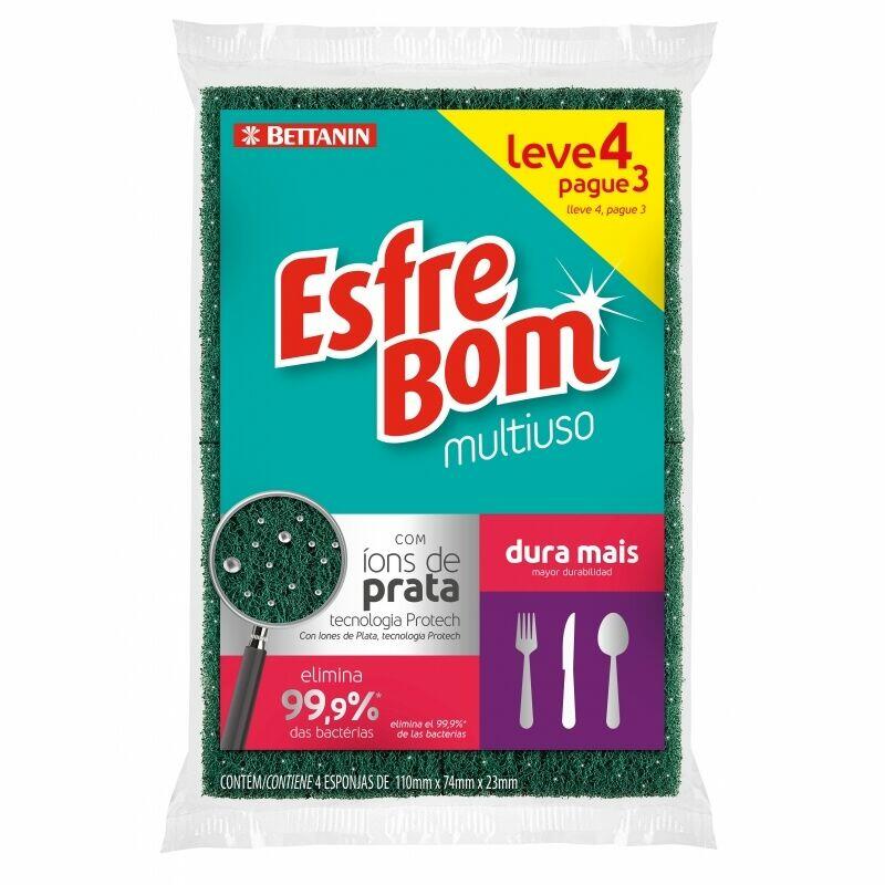 Esponja Bettanin Esfrebom Leve 4 Pague 3
