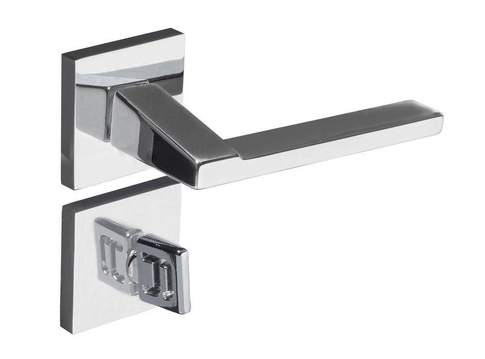 Fechadura Roseta para Banheiro 55mm Chopin Cromado 279-90 Pado