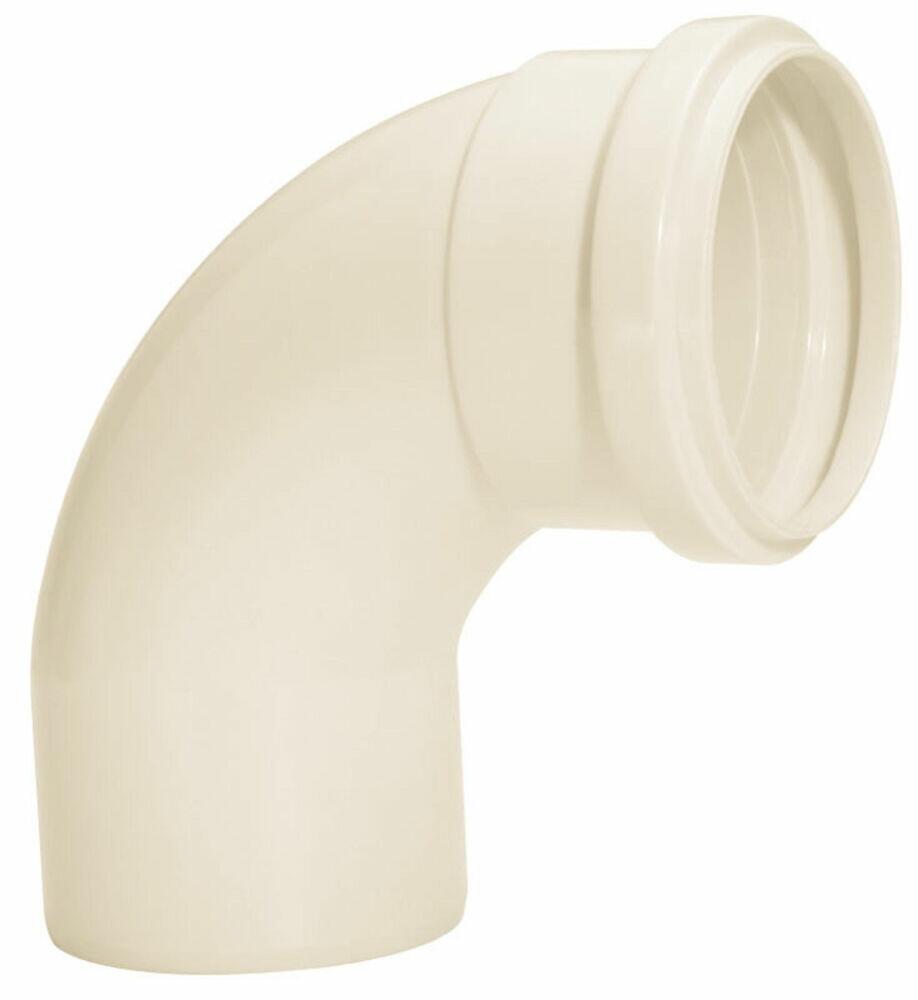 Curva 90 50mm Pvc Esgoto Branco Amanco