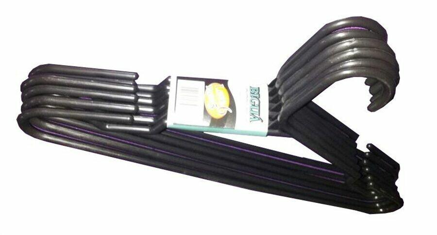 Cabide Casa&Ideia Preto Leve 6 Pague 5