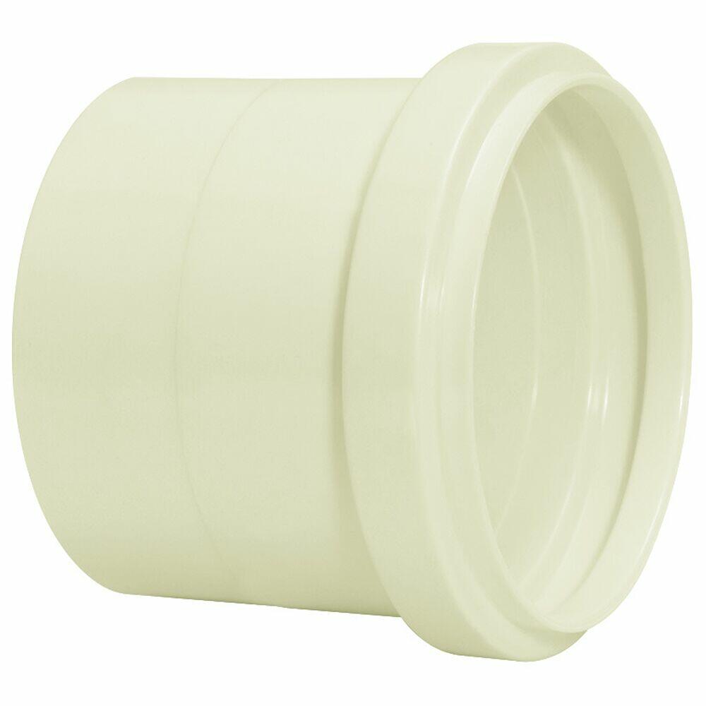 Luva 150mm Pvc Esgoto Branco Amanco