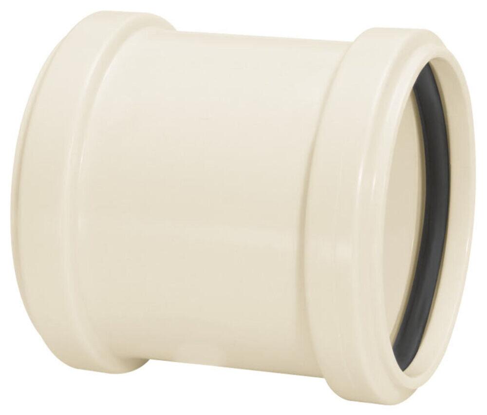 Luva Correr 75mm Pvc Esgoto Branco Amanco