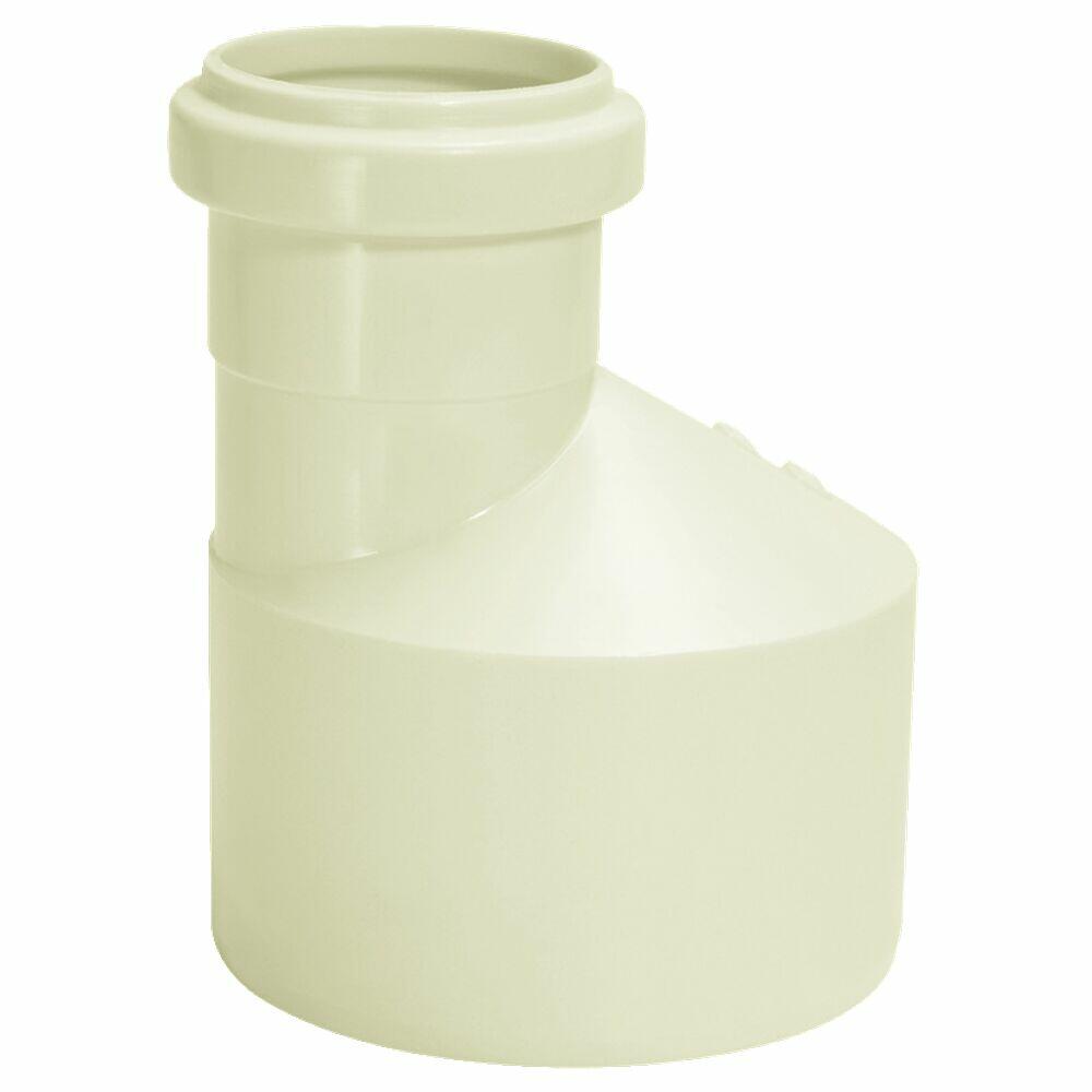 Redução Excentrica 100x50mm Pvc Esgoto Branco Amanco