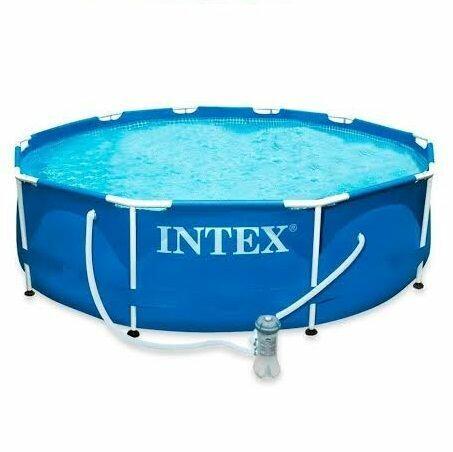 Piscina de Armação com Bomba e Filtro 6.503L Intex