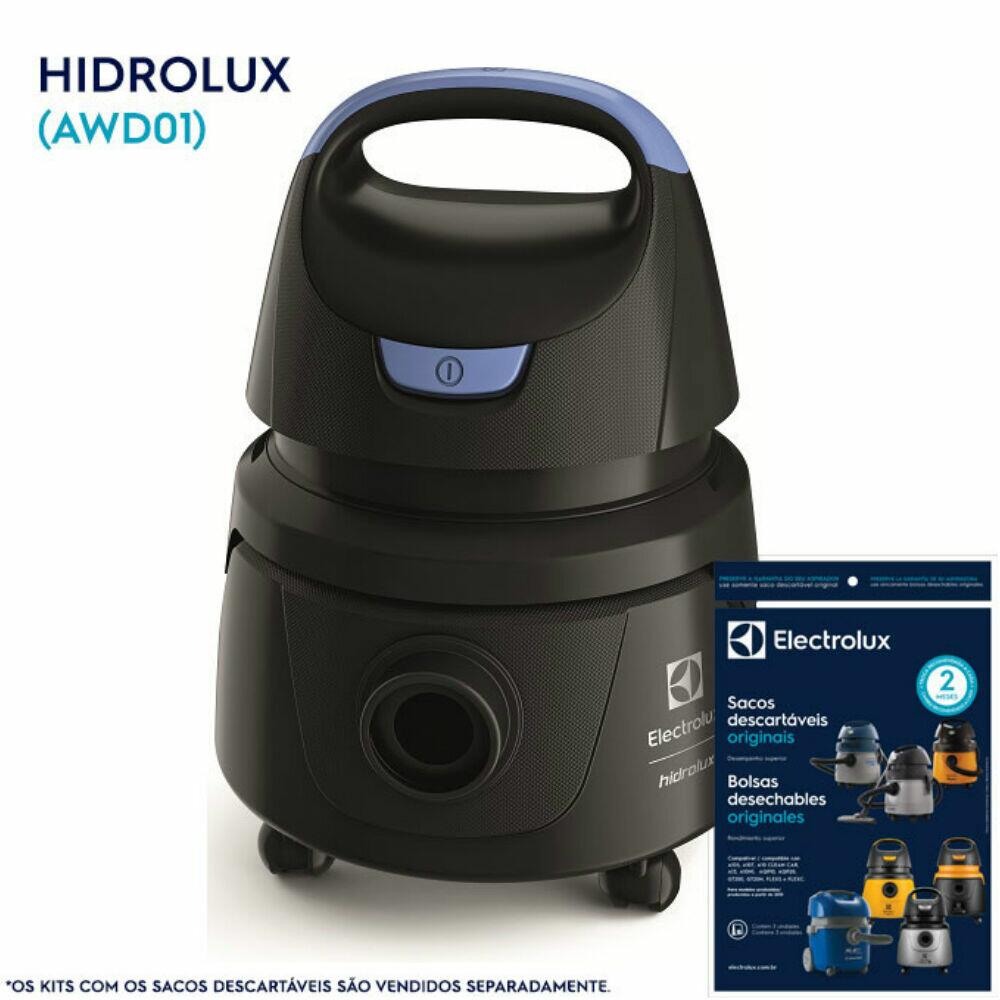Aspirador de Pó e Água Electrolux  Hidrolux AWD01 1250W