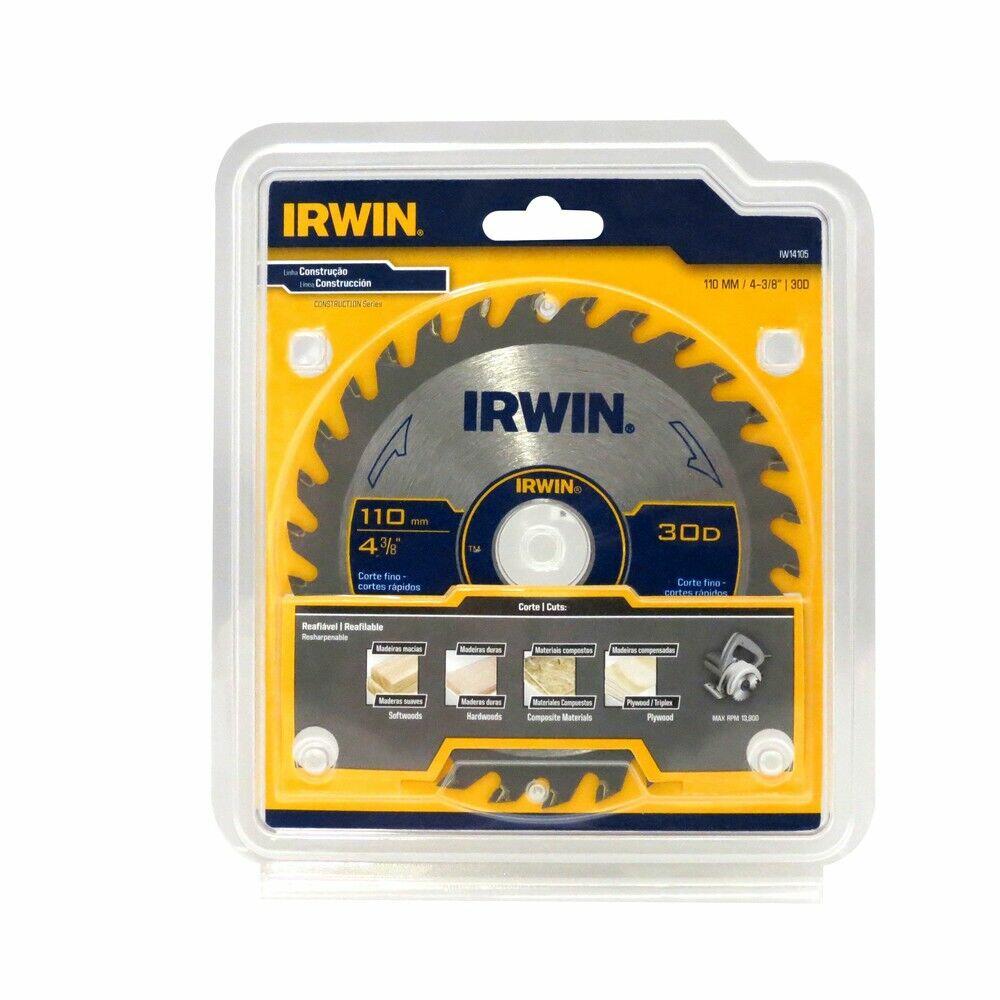 Disco de Serra Irwin 110mm 30 Dentes