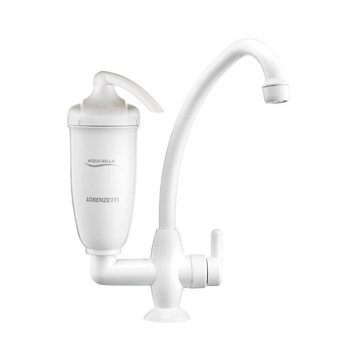 Purificador de Água com Torneira de Mesa Lorenzetti Acqua Bella Branco