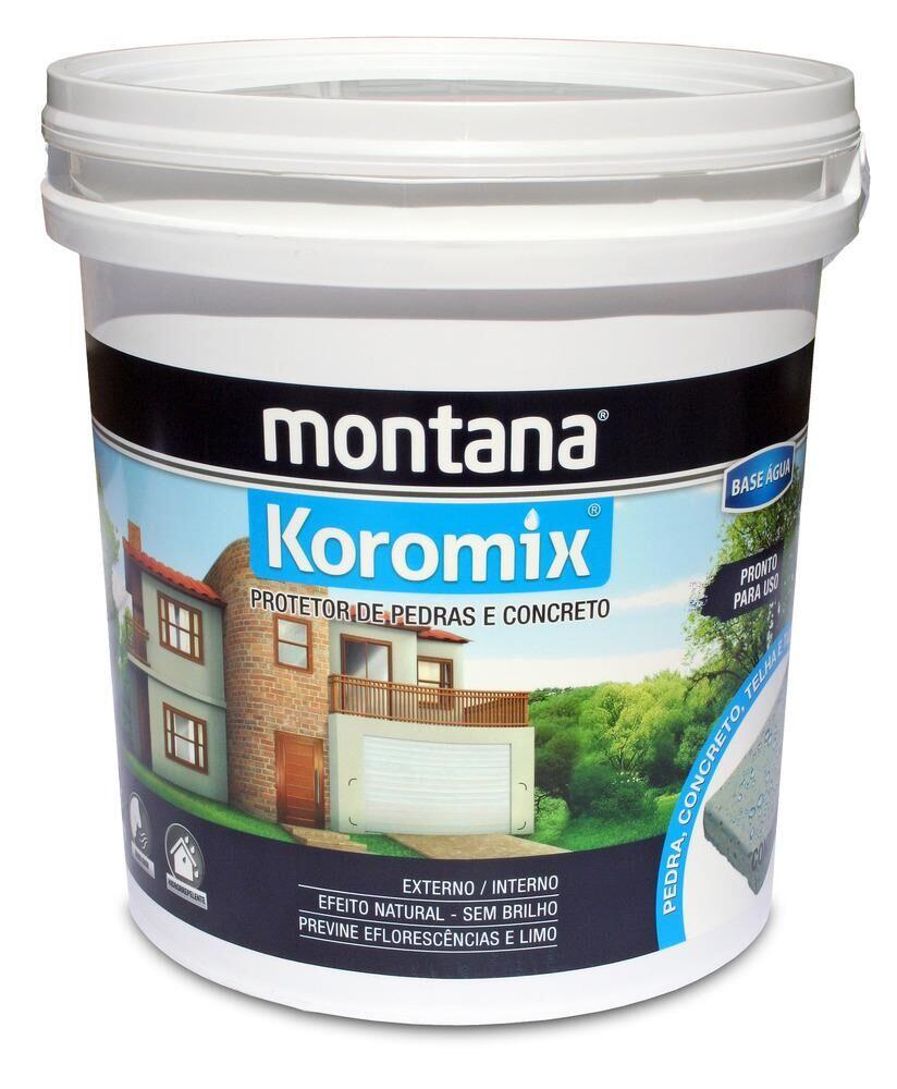 Resina Hidrorepelente Montana 18L Koromix Incolor