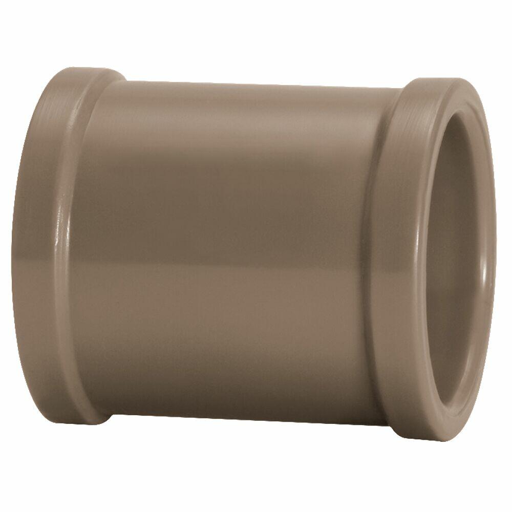 Luva 60mm Pvc Sold Marrom Amanco