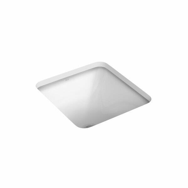 Cuba para Banheiro de Embutir Quadrada 35x35 Branco Gelo L.415.17 Deca