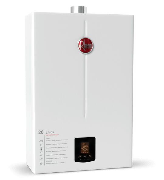 Aquecedor de Água a Gás GLP Prestige Digital 26L/min Branco Rheem