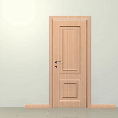 Porta de Abrir Madeira Angelim Pinhal PM001 2,1x0,8m