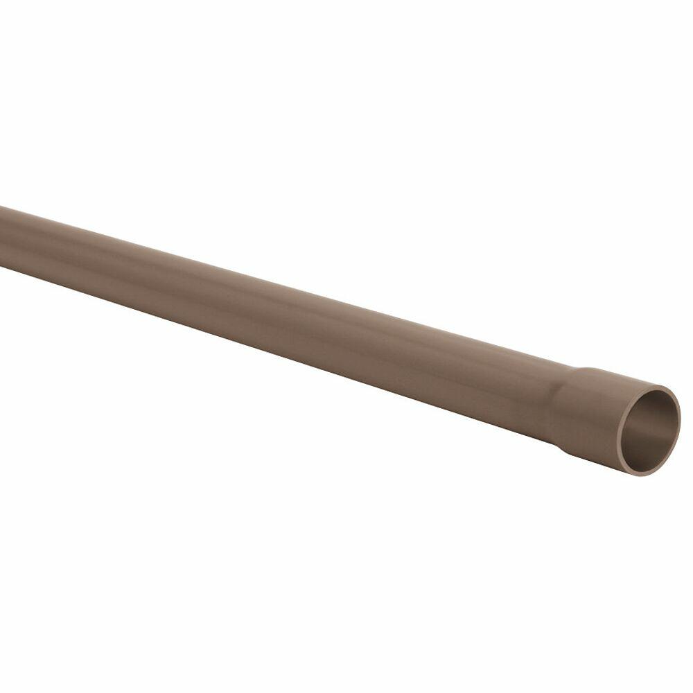 Tubo 6,00m 50mm Pvc Soldável Marrom Pb Amanco