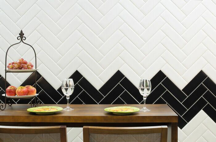 Revestimento Parede Portinari Decora Lux WH 8,2x26cm Bold Acetinado White