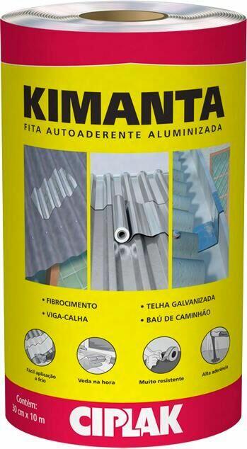 Fita Autoadesiva Sika 10cmx10m Alumínio