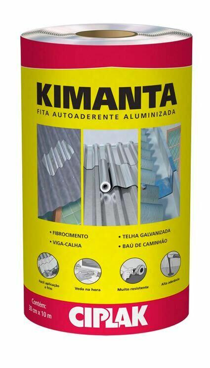 Fita Autoadesiva Sika 30cmx10m Alumínio