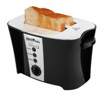 Torradeira Tosta Pane 800W Preta Britânia