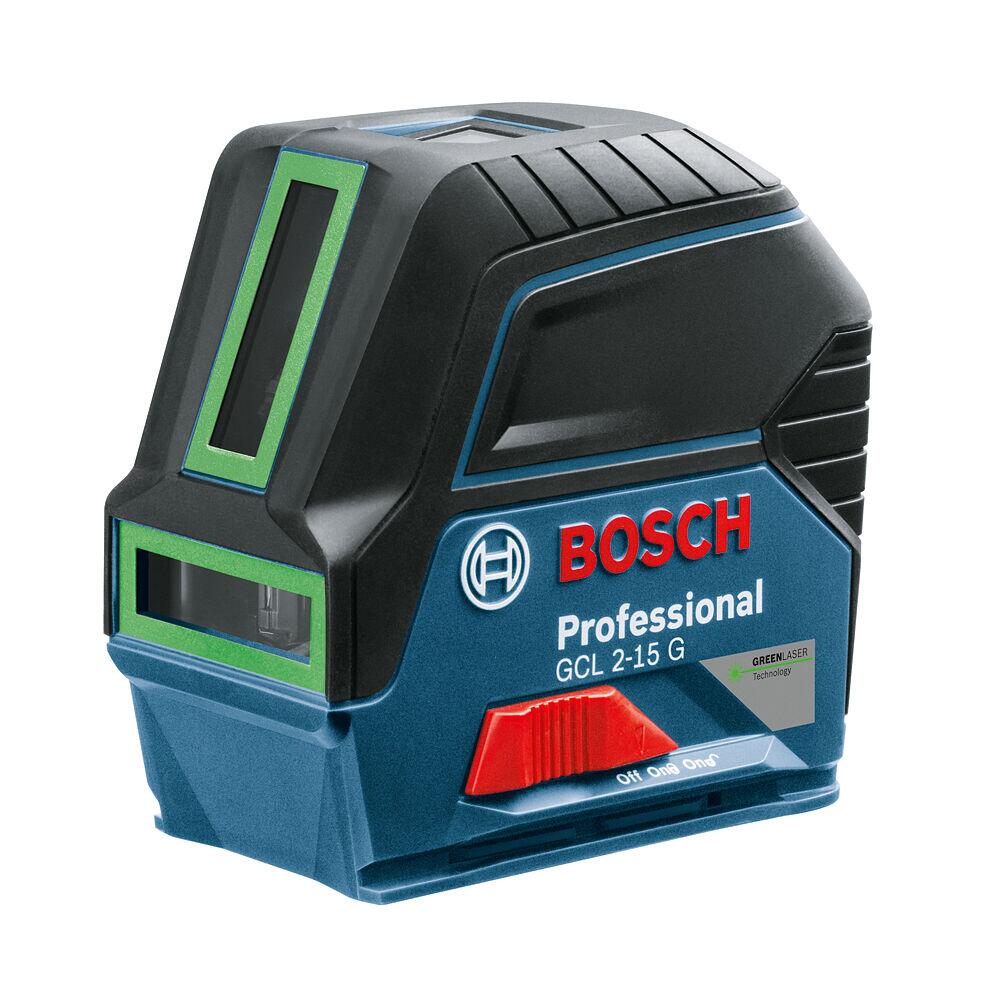 Nível a Laser 15m GCL2-15 Verde com Pontos de Prumo Bosch