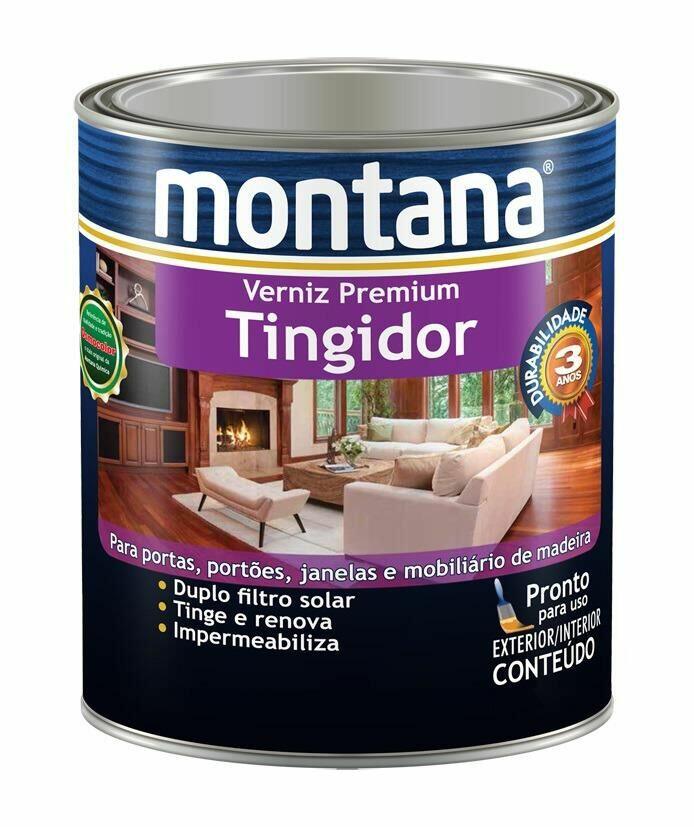Verniz Tingidor Premium 900ml Imbuia Brilhante Montana
