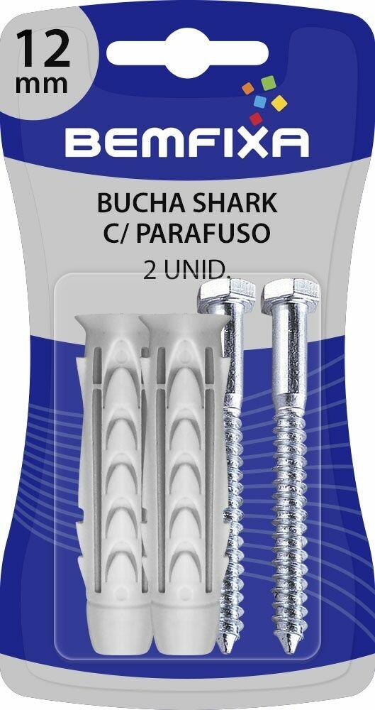 Parafuso de Ferro com Bucha Bemfixa 5/16