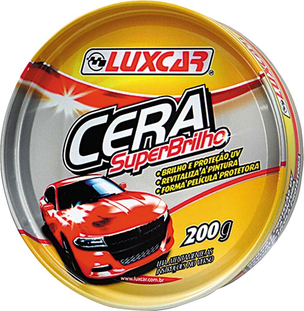 Cera em Pasta Superbrilho Luxcar 200g