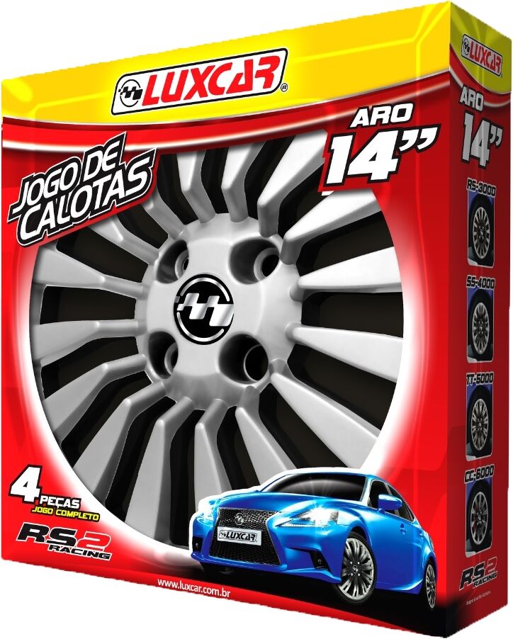 Calotas Aro 14 Universal Luxcar