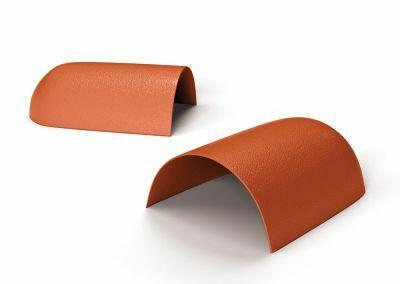 Cumeeira PVC Tubozan Fechamento 0,25m Cerâmica