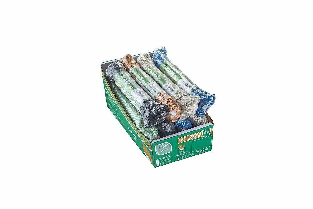 Corda Trançada Itacorda Meada 6mm 10m