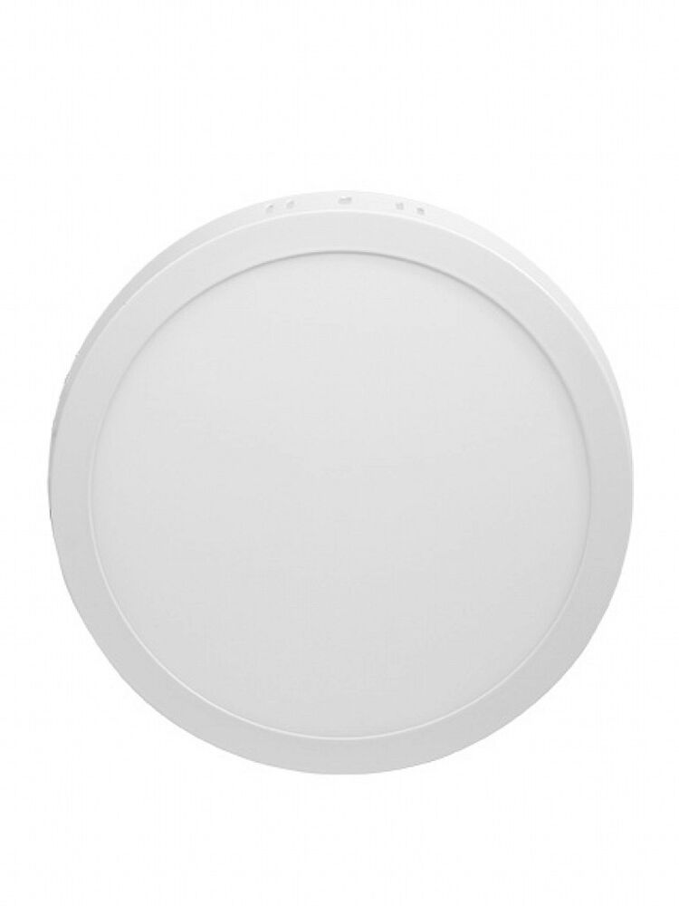 Painel LED Sobrepor Redondo Autovolt 18W 3000K Luz Amarela Taschibra