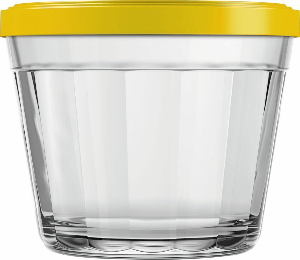 Pote Americano Redondo com Tampa Cor Sortida 150ml Nadir