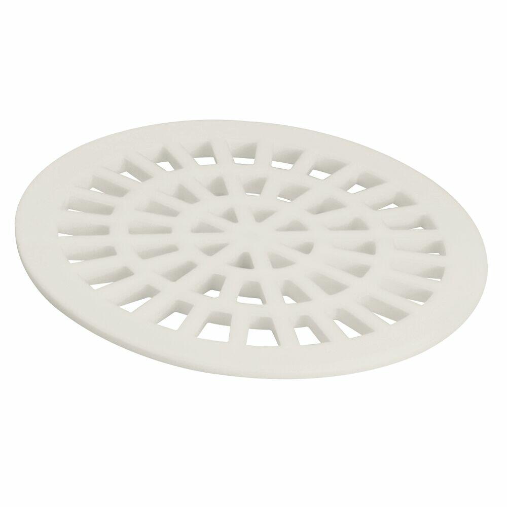 Grelha para Caixa Sifonada 100mm N1 Branco Redondo Amanco