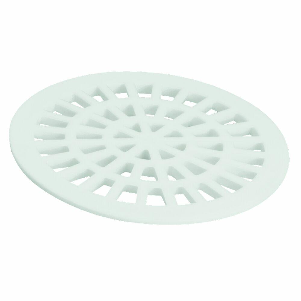 Grelha para Caixa Sifonada 150mm N3 Branco Redondo Amanco