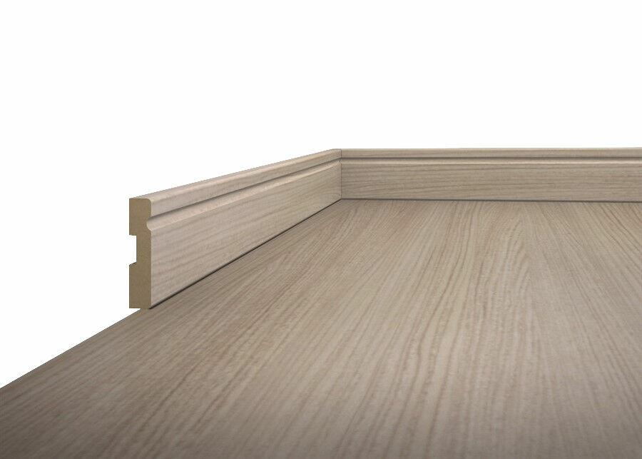 Rodapé MDF Estilo Padrão 17 7x240 Eucafloor