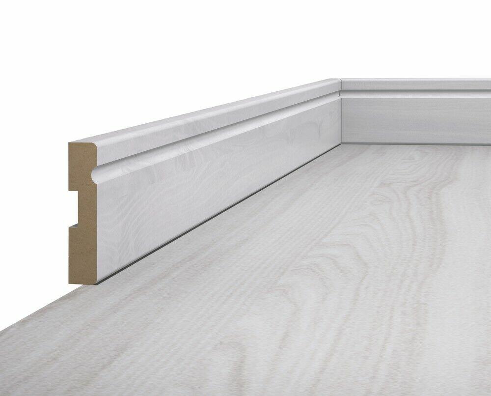 Rodapé MDF Estilo Padrão 2 7x240 Eucafloor
