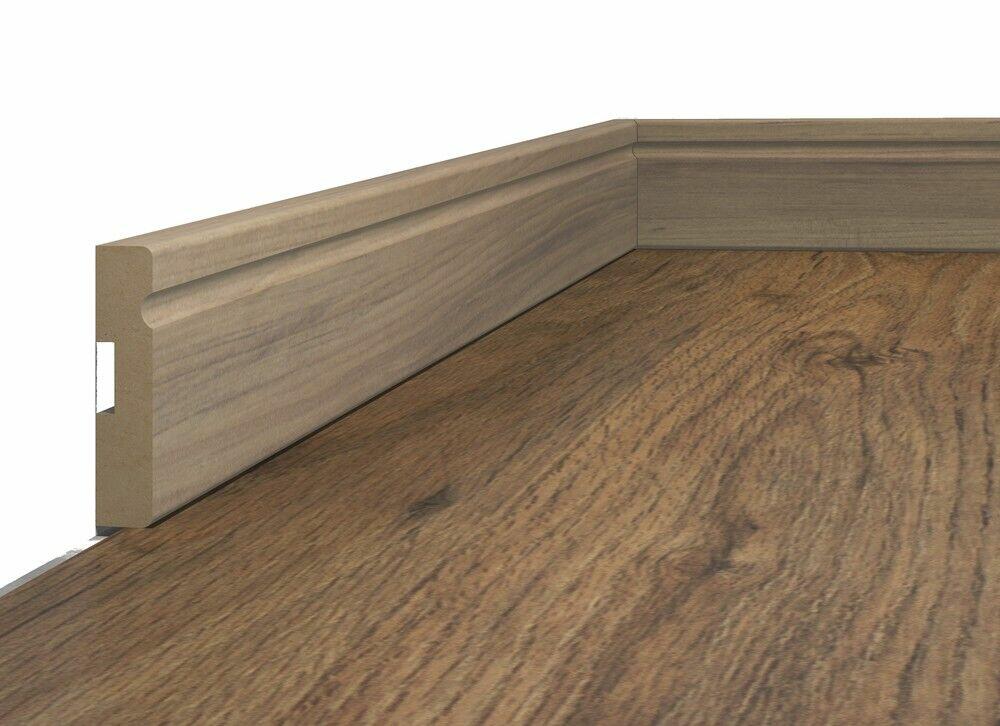 Rodapé MDF Estilo Padrão 7 7x240 Eucafloor