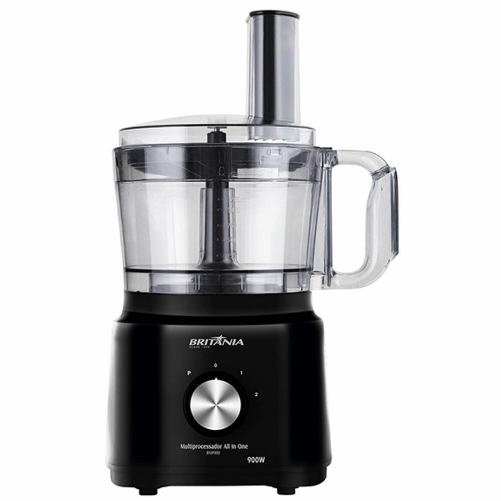 Multiprocessador 3 em 1 Britânia All In One BMP900P 900W Preto