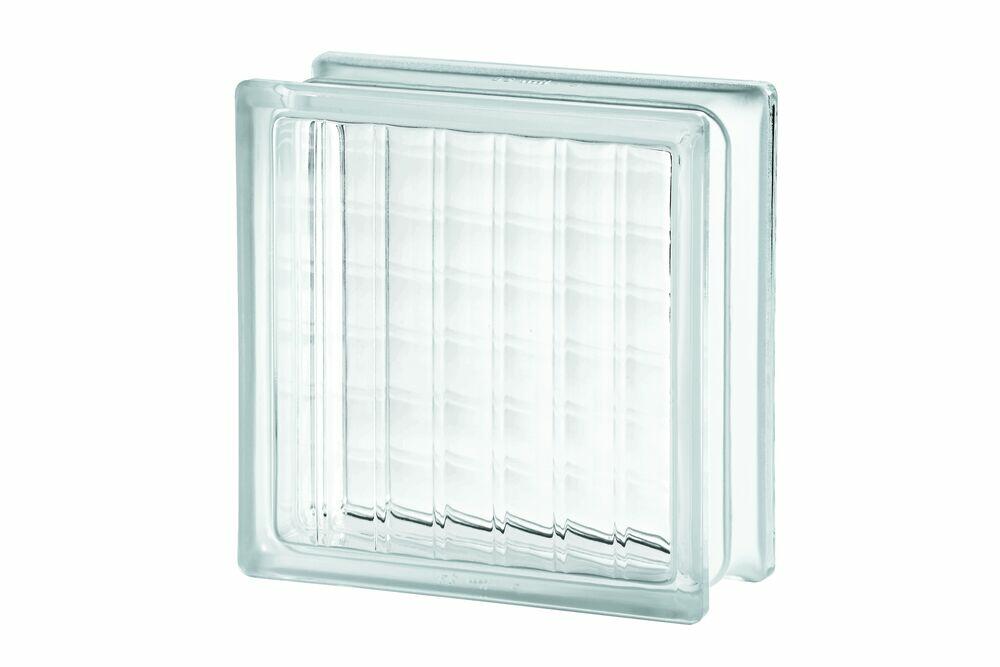 Tijolo de Vidro 19x19x8cm Parallel Vitraltec