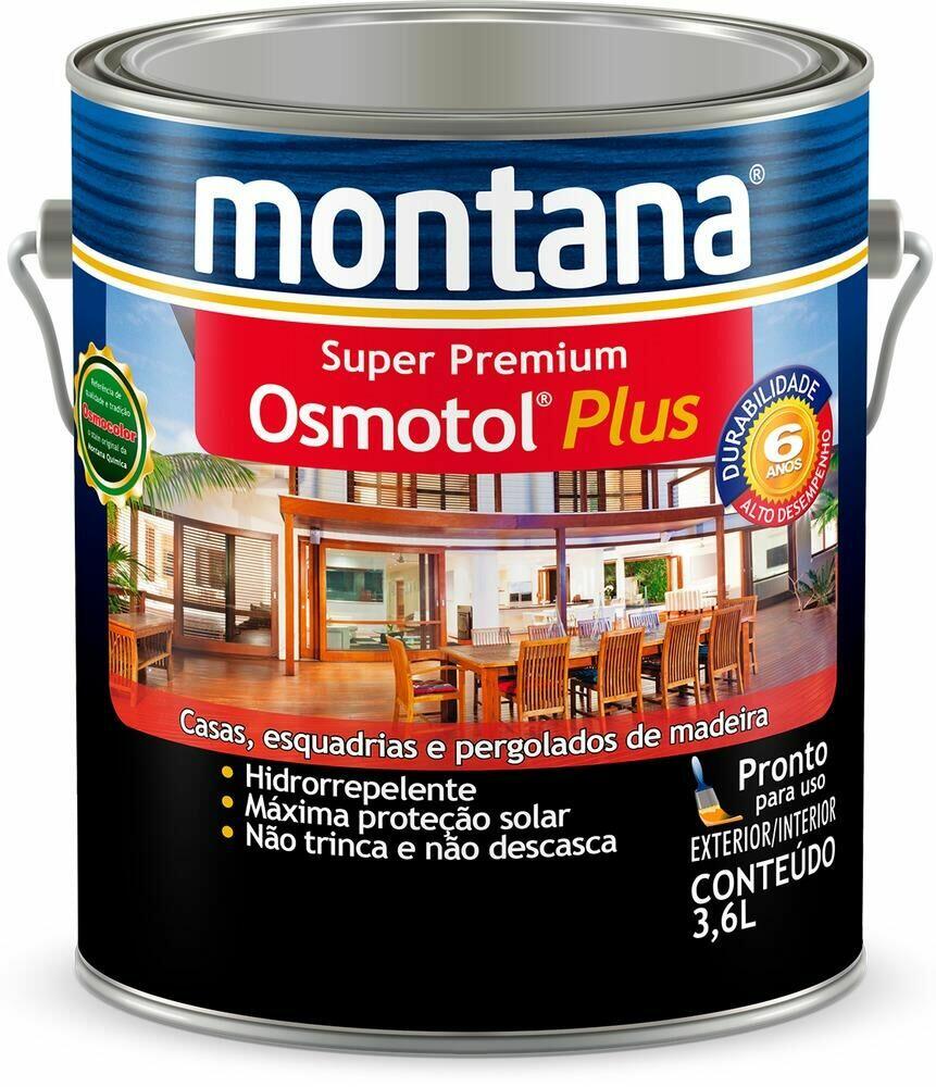 Verniz Osmotol Plus Super Premium 3,6L Imbuia Brilhante Montana