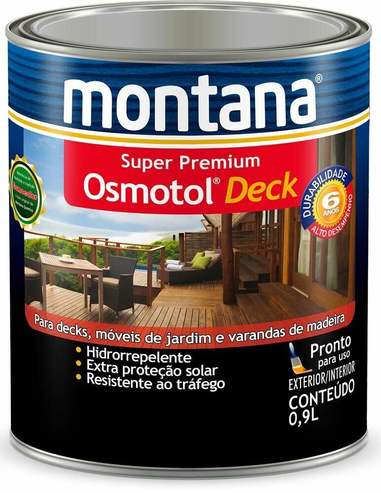Verniz Osmotol Deck Super Premium 900ml Natural Semibrilho Montana