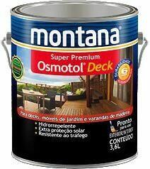 Verniz Osmotol Deck Super Premium 3,6L Natural Semibrilho Montana