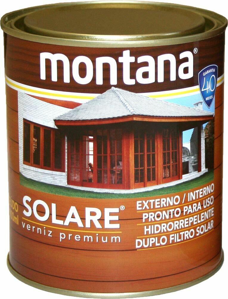 Verniz Solare Premium 3,6L Mogno Brilhante Montana